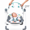 Mastela Deluxe Portable Baby Swing with Music, Timer & Toy Bar