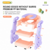 2-in-1 Kids Potty Training Seat with Adjustable Step Ladder & Safety Handles