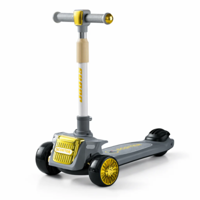 Jeep-Inspired Kids Ride-On Scooter with Ergonomic Seating & Easy-Grip Handles