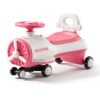 MS-1625Pink_c82f3f60-91c4-4b55-9a7e-3b8815334d62-Picsart-AiImageEnhancer Airplane Wiggle Scooter Ride-On Car with LED Lights, Music & Silent Wheels