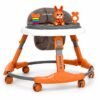 Infantes Rabbit Round-Shaped Baby Walker with Interactive Toy Tray & Music (1826)
