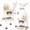 Multi-Positional Convertible Baby Highchair with Recline & Storage