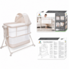 Two Mastela Sense Balance Bassinet & Auto-Swaying Co-Sleeper (3823)