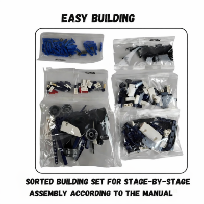 Castela Technique Sports Car Building Block Set (433 Pieces)