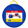 4-in-1 Indoor & Outdoor Kids Play Tent with Tunnel & Square Ball Pool