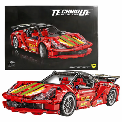 Castela Technique Sports Car Building Block Set (433 Pieces)