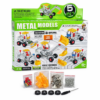 5-in-1 Metal DIY Engineering Car Model Kit – 139 Pcs DIY Mechanic Set