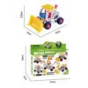 5-in-1 Metal DIY Engineering Car Model Kit – 139 Pcs DIY Mechanic Set