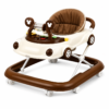 Multi-Functional Foldable Car-Themed Baby Walker with Rattles, Music & Push Handle (809)