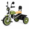 3-Wheel Chopper Style Pedal Tricycle for Toddlers with Side Mirrors & Rear Storage (805)