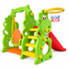 Dino Slide & Swing 3-in-1 Indoor/Outdoor Playset with Basketball Ring (CHD-171)