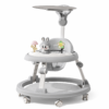 Multi-Functional Foldable Baby Walker with Light-Up Music Tray, Foot Mat & Parent Push Bar (WR-036)
