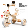 3-Wheel Toddler Pedal Tricycle with Flashing Lights, Music Head & Front Storage (739)