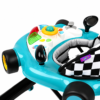 Convertible Race Car Baby Walker & Activity Center with 360° Swivel Wheels (8899)